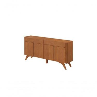 Imagem de Buffet Aros 4 Portas Pés Madeira Maciça - Mavaular Naturalle - MAVAULA