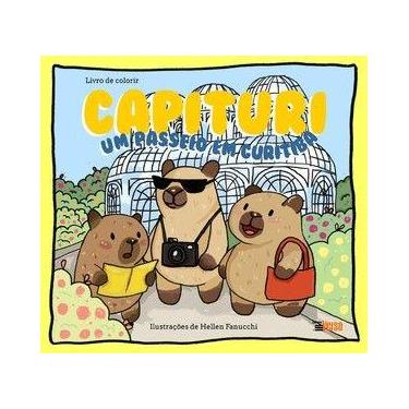 Imagem de Livro de colorir - CAPITURI: um passeio em Curitiba - Editora Inverso