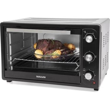 Imagem de Forno Elétrico 50 Litros Preto Suggar FE5012PT 220V, Preto, 220V
