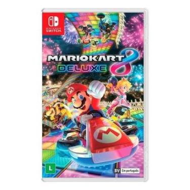 Imagem de Jogo Mario Kart 8 Deluxe, Nintendo Switch - HBCPAABPA-Unissex