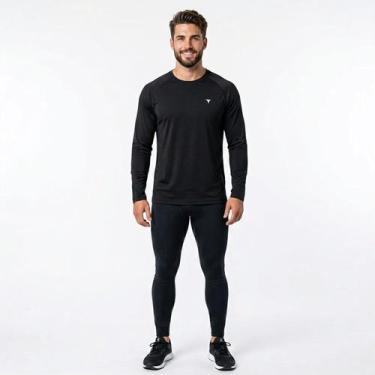 Imagem de Blusa Masculina Proteção Uv 50 Premium Moda Praia Academia Corrida Org
