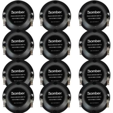 Imagem de Kit 20 Drivers Bomber DBP01 100W RMS 8 Ohms Para Som Automotivo Potent