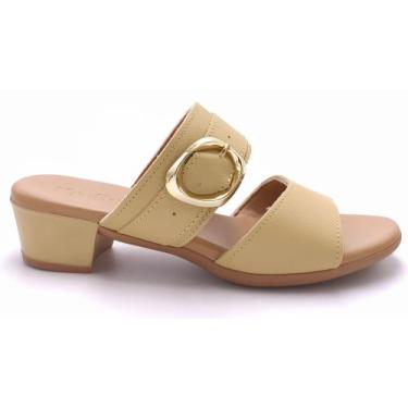 Imagem de Tamanco Feminino Usaflex Ud12001, Creme, 36