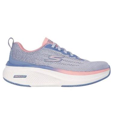 Imagem de Tênis Skechers Go Run Elevate 20 - Feminino - Azulrosa, 39