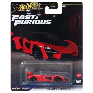 Imagem de Velozes e Furiosos Mclaren Senna Hot Wheels Premium 1/64, Branco