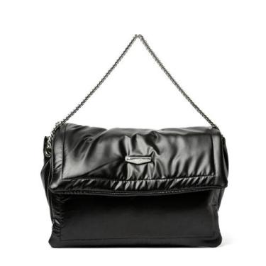 Imagem de Bolsa Ellus Nylon New Puffer Bag Feminina Preta