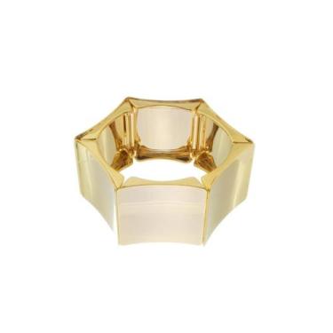 Imagem de Bracelete diana geométrico dourado - PIUKA, Ouro 18k, 6 Meses