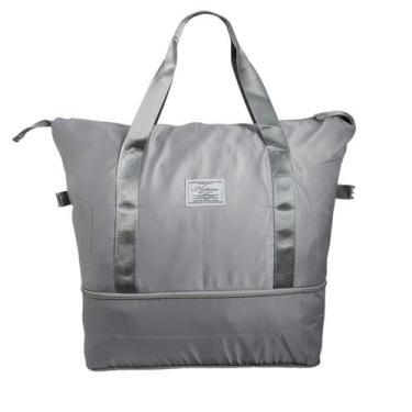 Imagem de Bolsa Sacola de Viagem Multifuncional Expansível Dobrável Grande Viage