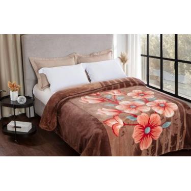 Imagem de Cobertor Casal Kyor Plus 180x220cm Estampa Leeds Jolitex