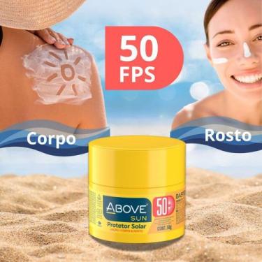 Imagem de Protetor Solar Facial - FPS 50 - Corpo e Rosto 50g - Above Sun