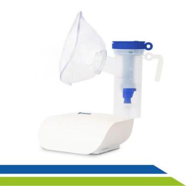 Imagem de Inalador Nebulizador Compressor de Ar Comprimido Infantil Adulto Gripe