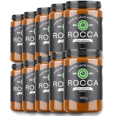 Imagem de Doce de Leite Rocca com Café 400g Kit 10 Unidades