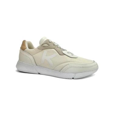 Imagem de Tenis Kildare Casual 1012.395 Branco/Branco/Preto, 42, Branco, Preto