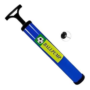 Imagem de Bomba de Ar Manual para Bola 23*6cm N240256-2 Azul - Quanhe