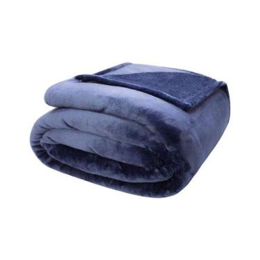 Imagem de Cobertor King Neo Velour - Camesa, MARINHO