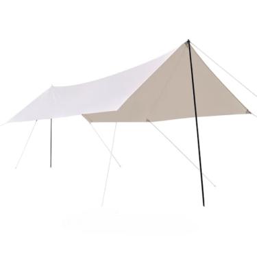 Imagem de Tenda Gazebo Barraca Camping Portatil Tela Toldo 3m X 5m Altura do poste 2m(Bege 3M* 5M *2M)