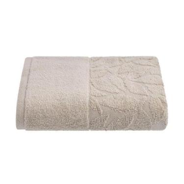 Imagem de TOALHA DE ROSTO FOGLIA 48 x 80 CM NEU HOME STYLE BY KARSTEN, BEGE