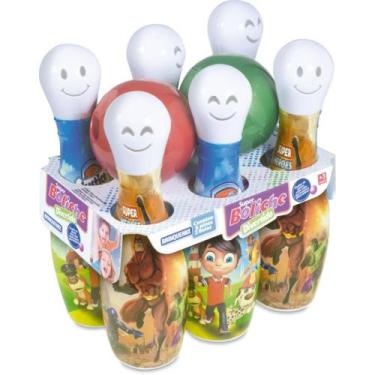 Imagem de Boliche Super Boliche Menino 6 Pinos - Brinquemix
