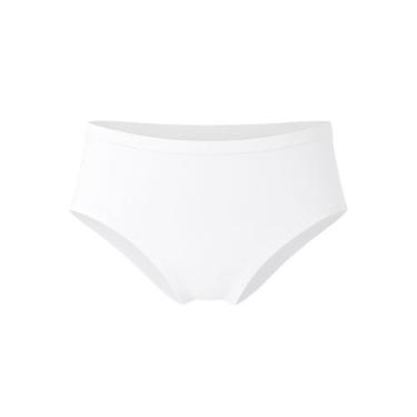 Imagem de Calcinha Boneca Tanga em Algodão Infantil Santa Passion ., G, Branco