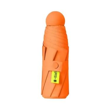 Imagem de Guarda-chuva Mini Dobrável UV Com Proteção Solar E Contra Chuva, Acess