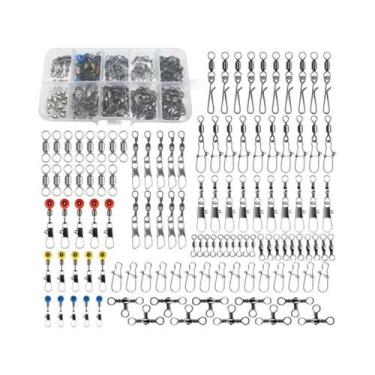 Imagem de Kit De Pesca Profissional 170-410 Peças: Caixa De Pesca Com Anzóis, Ch