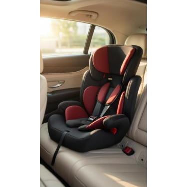 Imagem de Cadeira Para Auto Infantil 9 a 36kg Vermelha Booster - Congratulations