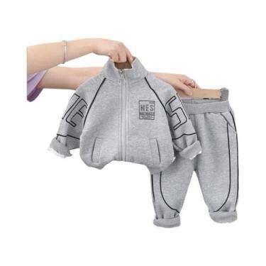Imagem de Conjunto De Roupas Para Bebês Meninos E Meninas Primavera Outono Jaque