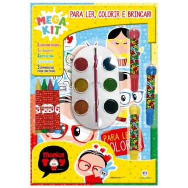 Imagem de Livro - Turma da Mônica - Ler, colorir e brincar