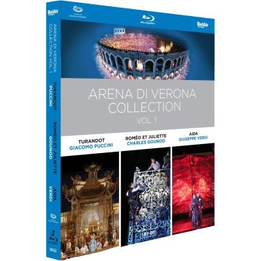 Imagem de Arena di Verona Collection, Vol. 1 - Turandot, Romeo & Juliette, Aida [Blu-ray]