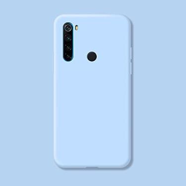 Imagem de Capa de silicone macio de cor sólida Candy para Xiaomi para Redmi Note 8T 8 7 7A 6 6A 5 Pro Capa de telefone mate macia de TPU para Redmi Note 9 9S, roxo, para Redmi Note 9
