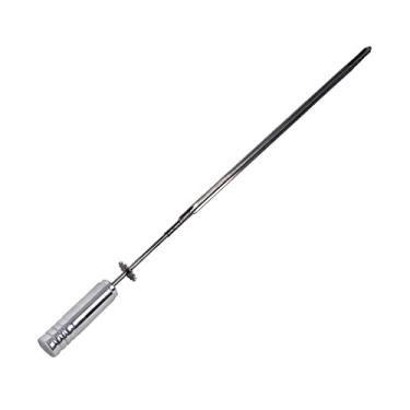Imagem de Espeto Espada Giratório Churrasqueira Inox 67,5cm Issi Grill Qualidade Premium
