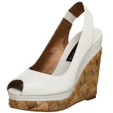 Imagem de STEVEN by Steve Madden Alpargata feminina com tira traseira Denzel, Branco, 12