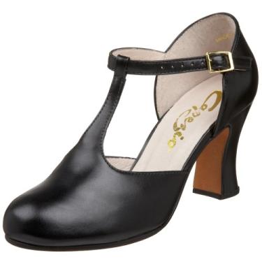 Imagem de Capezio Sapato feminino com personagem Chorus, Preto, 37