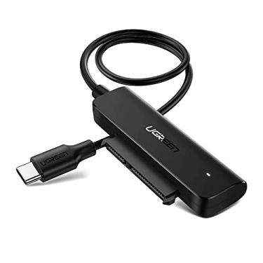 Imagem de U-g-r-e-e-n Cabo Adaptador Usb Tipo C Macho para Sata 2.5 polegadas Velocidade de Transferência de Até 5Gbps Suporta Plug and Play e Protocolo Uasp Compatível com Windows Linux e Mac Os/No Brasil