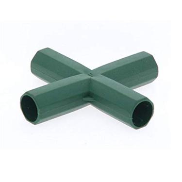 Imagem de YPeng tubos PVC 16 mm para plástico estufa, conector construção 5 tipos tubulação, suporte estável, conexões tubos transversais para conexão barraca, construção móveis