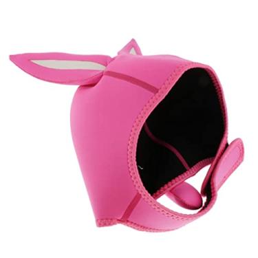 Imagem de LoveinDIY Capa de neoprene mergulho coelho, capa de cabeça térmica premium