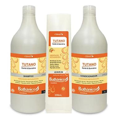 Imagem de Kit Tutano Bothânico Shampoo Condicionador 1Litro e Leave In
