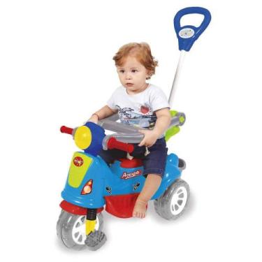 Imagem de Triciclo Infantil Avespa Colorido De Plástico Maral