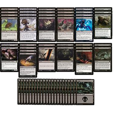 Imagem de Deck de controle de devoção mono preto - legal moderno - personalizado - Magic The Gathering - MTG - 60 cartas
