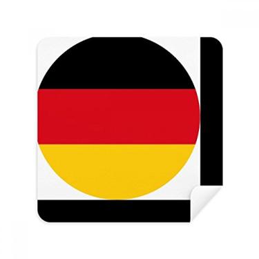 Imagem de Bandeira nacional da Alemanha Europa país óculos pano de limpeza limpador de tela de telefone tecido de camurça 2 peças