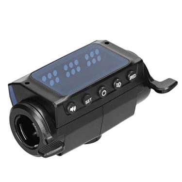 Imagem de Qudai Scooter elétrico de 8 polegadas monitor LCD tampa luz protetor protetor com acelerador freio polegar alça