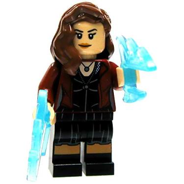 Imagem de LEGO Minifigura de bruxa escarlate larga super heróis da Marvel [solta]