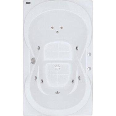 Imagem de Banheira Hidromassagem Astra Due Super Luxo 180cmx90cmx44cm - 04 Jatos Acrílico P1 Sem Aquecedor 220v