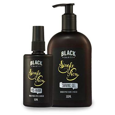 Imagem de Kit Shaving Gel + Loção Pós Barba Spray Black Barts® Single Ron