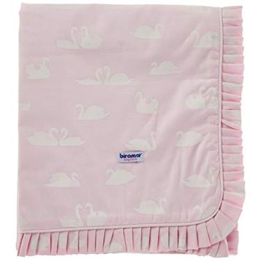 Imagem de Biramar Baby Manta Percal Babado Rosa