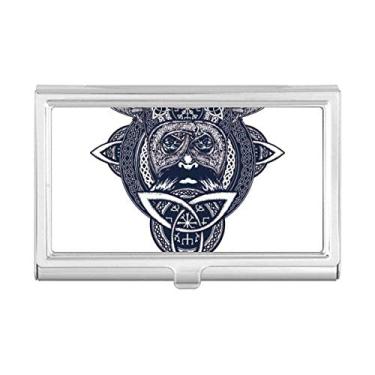 Imagem de Carteira de bolso com estampa artística de dragão chinês, porta-cartões