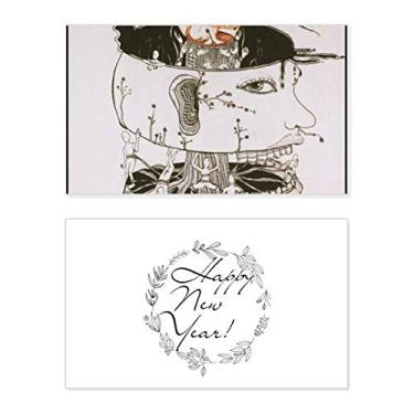 Imagem de Cartão de felicitações Hundred Years Human Life New Year Festival Bless Message Present