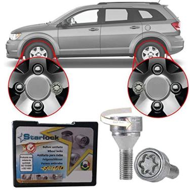 Imagem de Trava Antifurto Anti Roubo de Roda Parafuso Porca Farad Starlock Dodge Journey SXT Com Mais de 10.000 Segredos HA/E