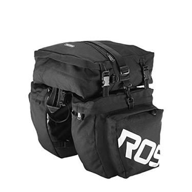 Imagem de C/H Sacos de bicicleta para ciclismo Mountain Road bicicleta 3 em 1 bolsa para porta-malas de ciclismo dupla face traseira traseira assento bolsa bolsa bolsa bolsa bolsa bolsa de bagagem com capa de chuva 37l