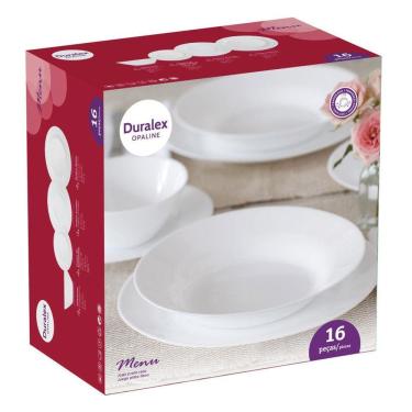 Imagem de Aparelho de Jantar Menu Nadir Figueiredo - Kit 16 Peças